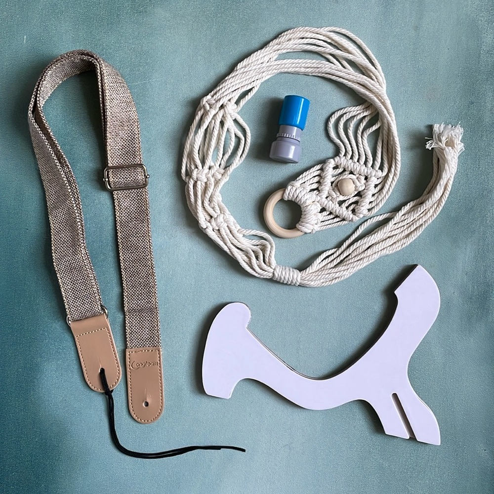 Yaymaker Create A Ukulele Kit Assembled Ukulele with Strap + Accessories - Picture 8 of 15